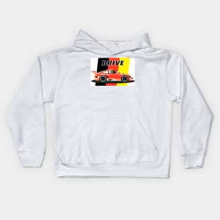 Drive - German Cup Racer - Red Kids Hoodie